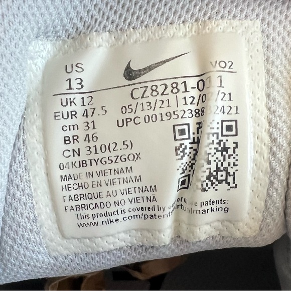 Nike Metcon 7 Grey Gum Size 13 Training GYM Shoes - Picture 8 of 9